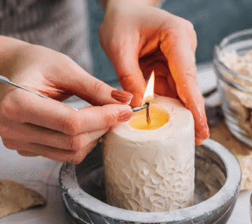 Candle making